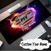 Custom Name Mouse pad Psv Sports Emblem Mouse pad, Gaming Mouse Pad, keyboard pad, Desk Decor for computer notebook Fan Birthday Gift