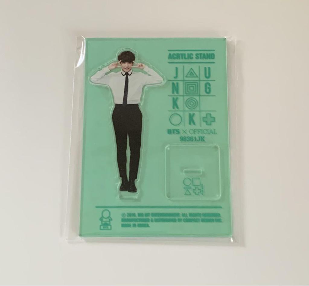 [USED] BTS 3rd MUSTER Official Acrylic Stand Jungkook JK JK