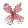Glittered 3D Butterfly Decoration 20cm Simulated Butterfly Ornament  New Year