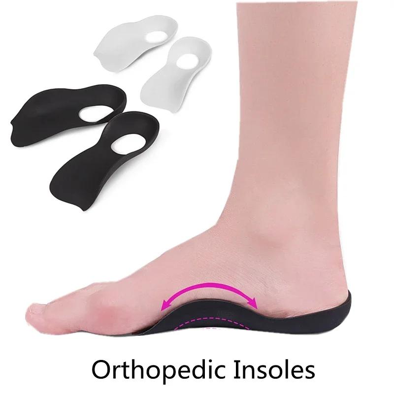 Orthopedic Insoles Orthotics Flat Foot Health Shoes Pads Arch Support Pad Plantar Fasciitis Feet Care Shoe Inserts for Woman Man