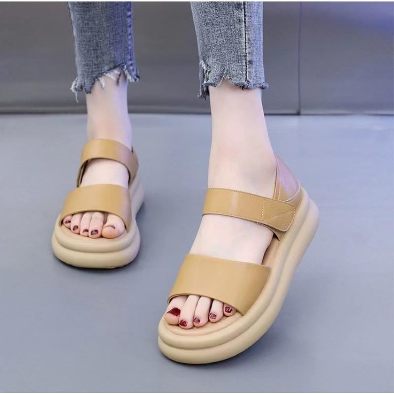 Summer Retro Velcro Sandals for Women