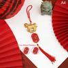 2026 Chinese Spring Festival Horse Year Red Pendant Event Home Decoration Shopping Mall Ornament