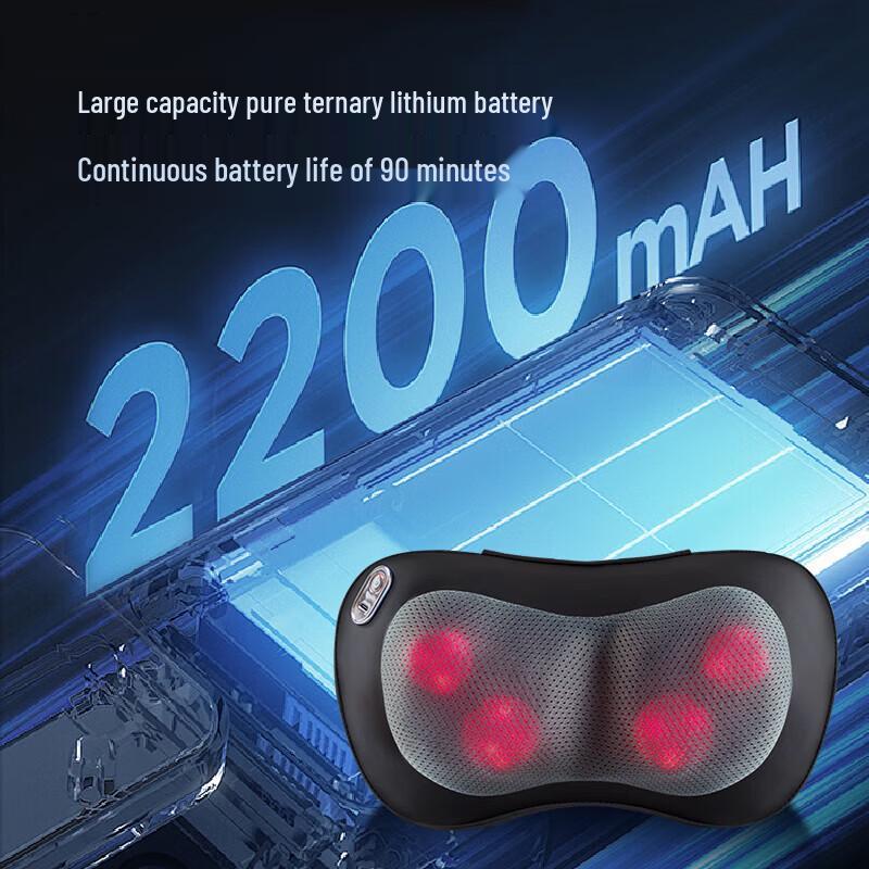 CLORIS A3 Kneading Cervical Neck & Back Massager Pillow