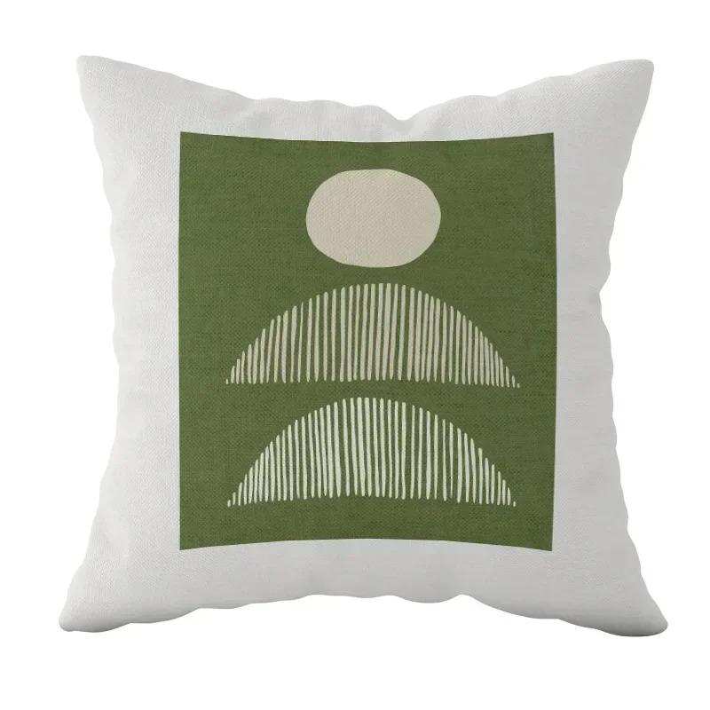 Home Decor Geometric & Floral Patterned Decorative Cushions Pattern Cushion Cover Suitable for Sofa Bedroom Car Pillow Cover