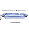 Seven-Inch Blue and White Chinese Porcelain Noodle Bowl - Anti-Scalding, Thickened Ceramic for Beef or Cold Noodles