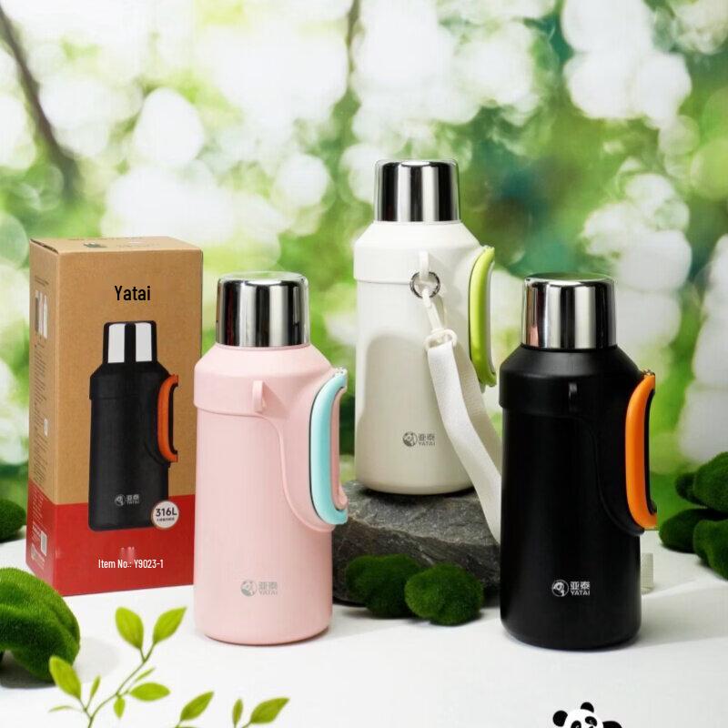 YATAI Y-9023-1 316L Stainless Steel Vacuum Insulated Travel Bottle 1200ml