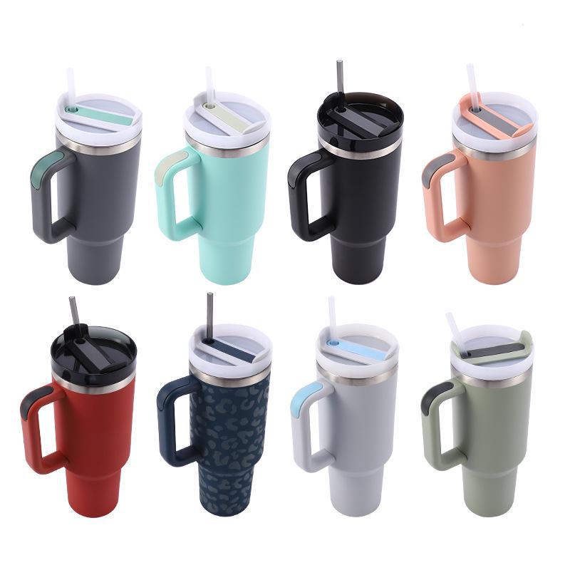 40oz Handle Ice Flask 304 Stainless Steel Insulated Car Cup