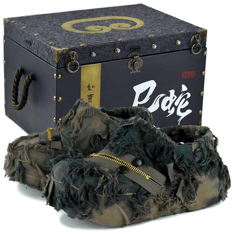 Crocs Classic Clog Cool High Street Personality Fashion Trend Gift Box Models Hole Shoes Unisex Camouflage