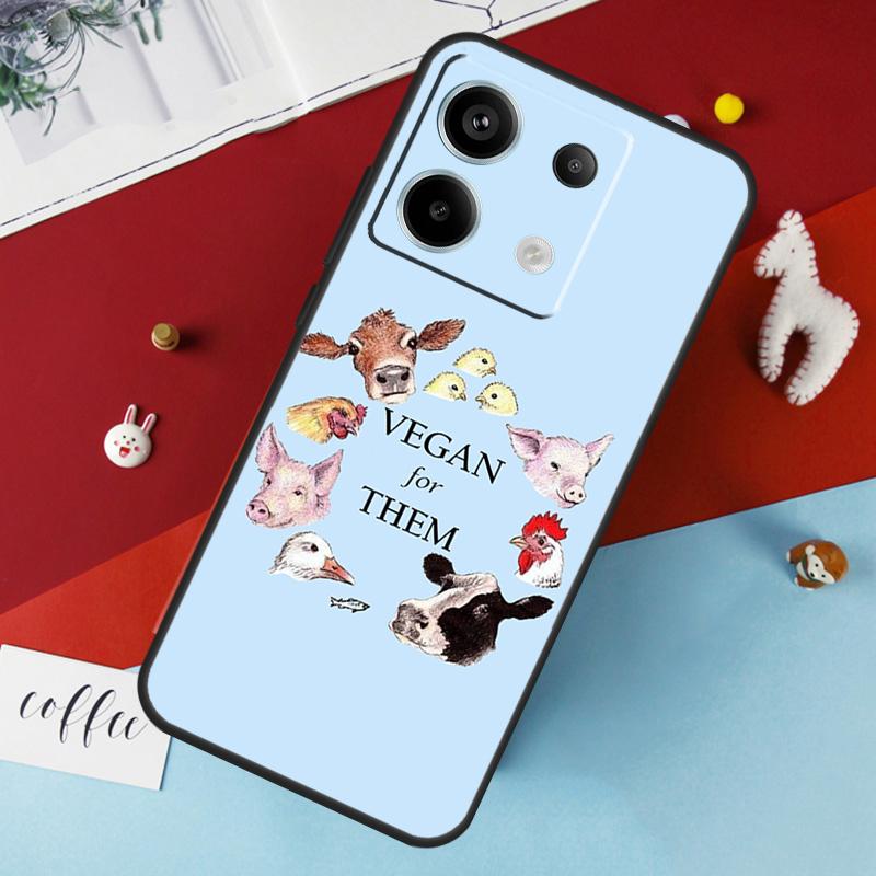 

Go Vegan Case for Xiaomi Redmi Note 13 12 10 8 9 11 Pro 12S 10S 11S Redmi 13C 10A 10C 9C 12C Cover Redmi Note 9