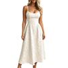 Backless Midi Dress for Women Elegant Sleeveless Sundresses for Women Casual Dresses for Women Vacation Outfits for Women Maxi Dresses for Women