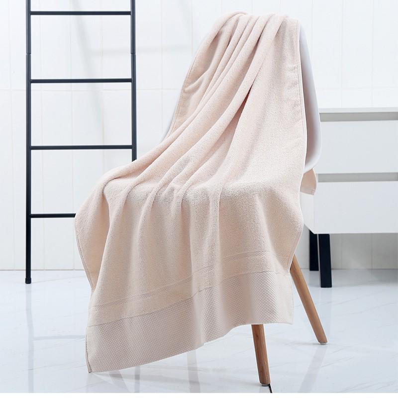 Quick-Drying, Absorbent, No-Shed, Thickened Unisex Bath Towel - 100% Pure Cotton for Adults