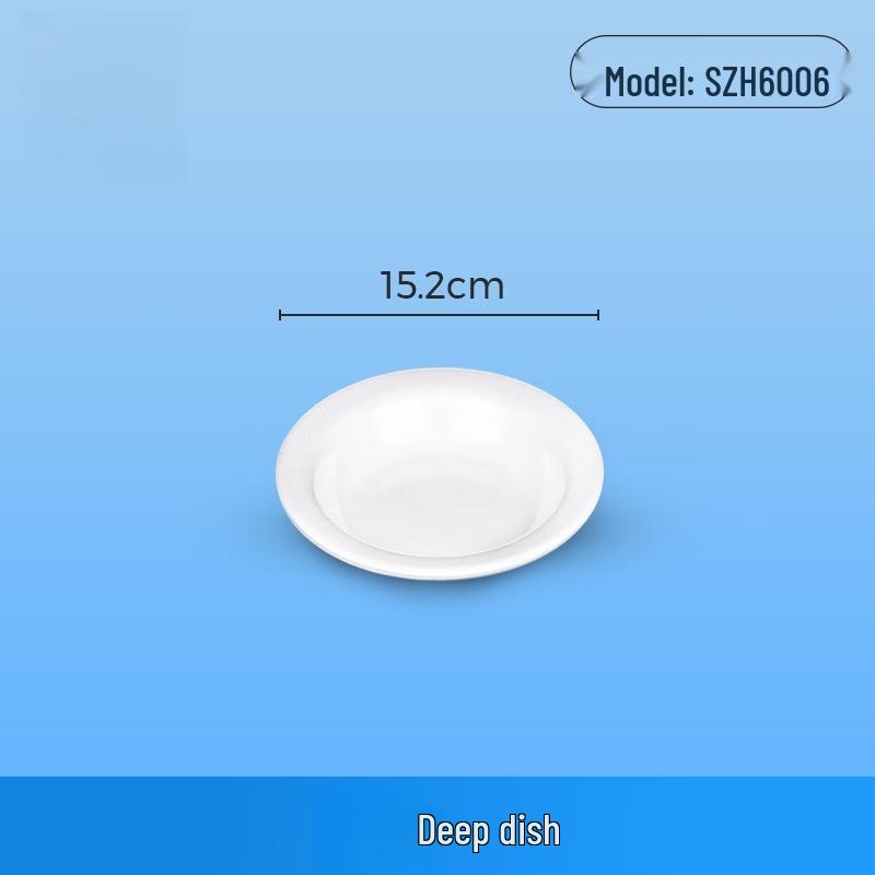 WHE Melamine Round Side Plate