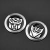 6.5CM 3D Metal For Autobots Styling Logo Car Stickers Emblem Rear Trunk Emblem Badge Modification Decals