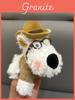 Teddy Bear Plush Keychain With Pp Cotton Filling For Gift And Decoration