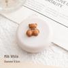 Portable Mini Massage Comb with Mirror - Foldable, Cute Air Cushion Design for Girls