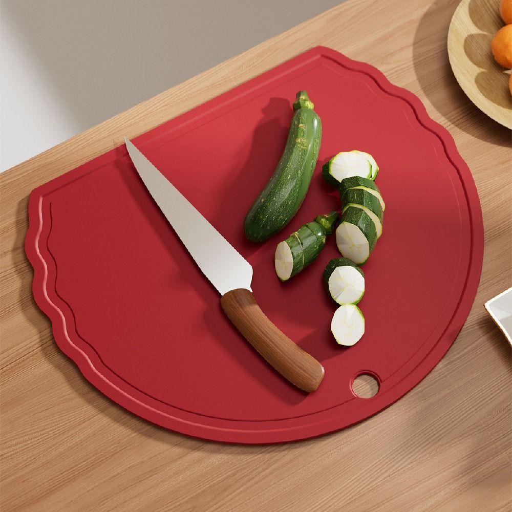 Double-Sided TPU Cutting Board Anti-Bacterial Non-Slip Cutting Mat Vegetable Fruit