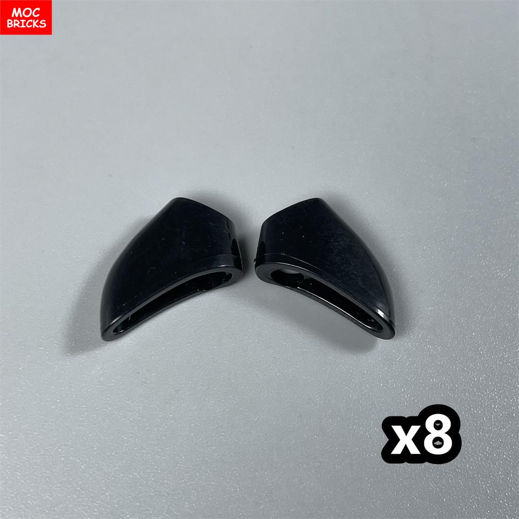 MOC Bricks 4cm Figure Wear Sleeve Arm Ancient China Dress Han Chinese Clothing Accessories Assembled Building Blocks Kids Toys