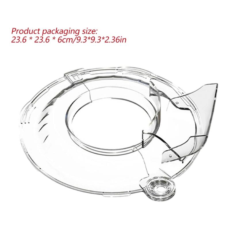 Splash Guard For Stand Mixer Transparent PC Cover for Reduces Food Spillage Kitchen Mixing Machine Accessories