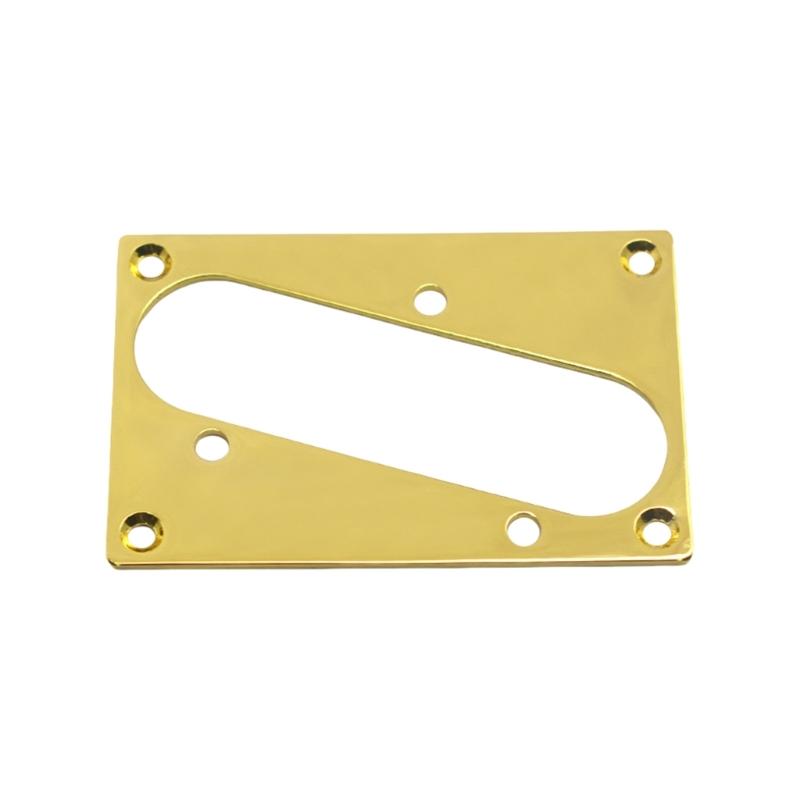 Durability Chrome Plated Pickup Mounting Bracket 4 Stainless Steel Screws Compatible With Guitar Bridge Pickups