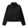 European and American style, new women's clothing, fashion bomber jacket, bat sleeve zipper casual top