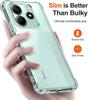 Shockproof Clear Case For Xiaomi Redmi Note 14 4G 5G Slim TPU Soft Camera Shockproof Cover On Redmy Note14 Note 14 Pro+ 5G Bag