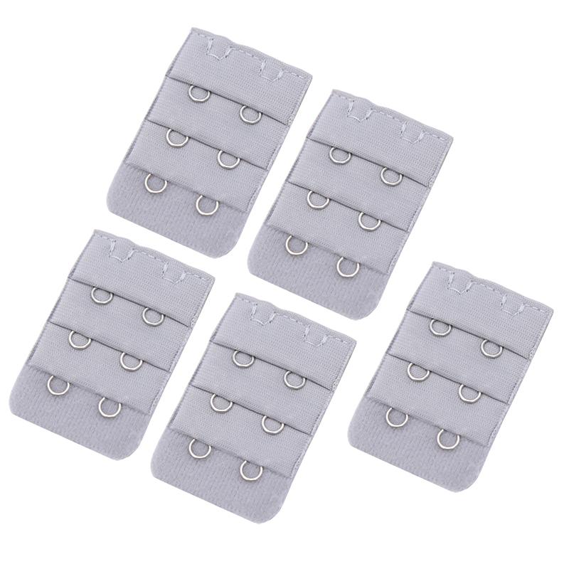 5Pcs Bra Extender Strap Extension 2 Hooks 3 Rows Women Intimates Adjustable Bra Hook Extenders Womens Handmade DIY Accessoires