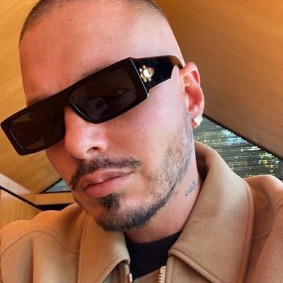 Women'S Retro Rectangular Sunglasses Luxury Glasses Men'S Fashion Black  Eyewear Metal Hinge Uv400 Men