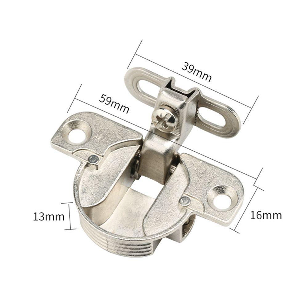 Ultra-short arm Opening hole Container Hinges Desk Cabinet Hardware Wardrobe Inner Hinges