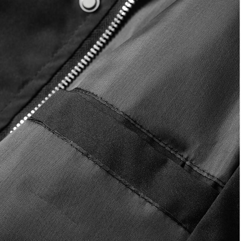 Playboy Men's Casual Baseball Collar Jacket