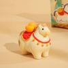 Kawaii Cute Pony Ornament Horse Mascot Resin Zodiac Horse Figurines Chinese Style New Year Gift Horse Year Dolls Home Decoration