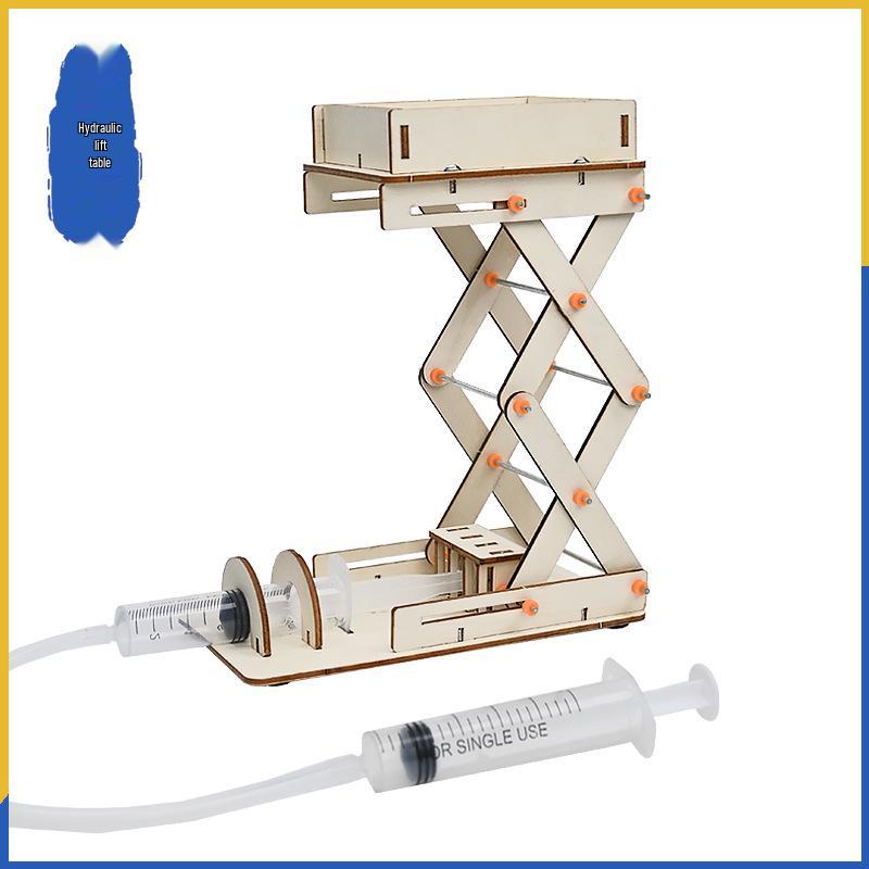 

Набор для самостоятельной сборки гидравлической подъемной платформы для научных экспериментов