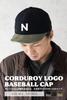 Nakota Corduroy Logo Baseball and Deep Large Khaki Cap, Men's Women's, Fit, Sizes, Autumn/Winter, Camping, Outdoor, M,
