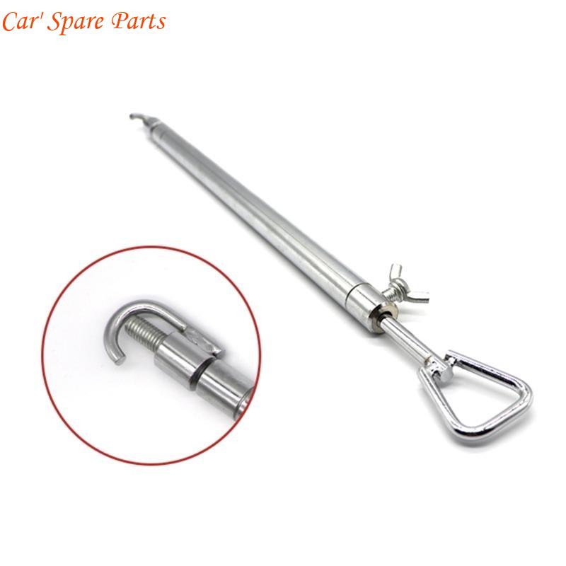 Y4UA Adjustable Car Front Engine Hood Lift Support Strut Door Props Rod Repair Tool