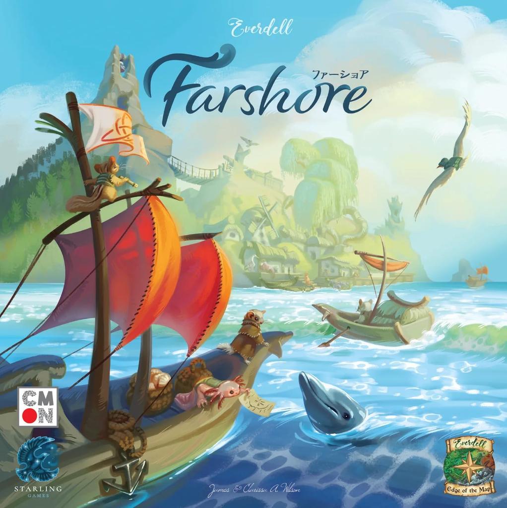 Cmon Japan Board Game Far Shore (1-4 players)