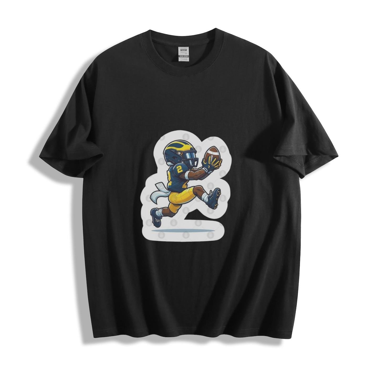 Gender-Neutral Michigan Wolverines Football T-Shirt XL