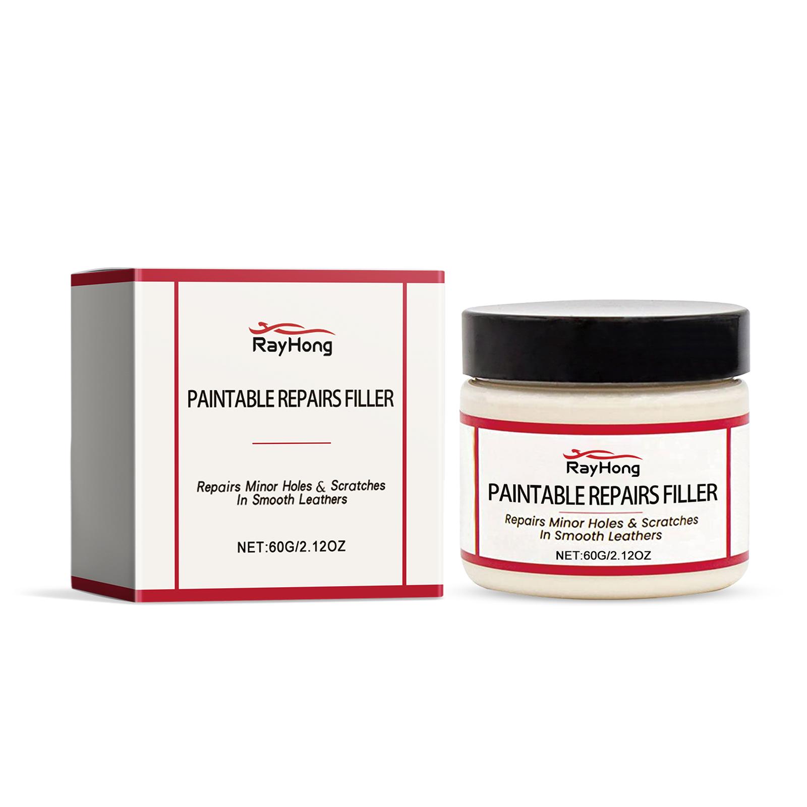 

Professional Leather Repair Paste Filler Kit for Scratches Cuts & Holes Car Seat Sofa Furniture Restoration Permanent Paste