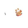 Guan Yin Cat Wall Clock Statue Accessories Ornament Traditional Gifts Kuanyin Figurine Female Buddha