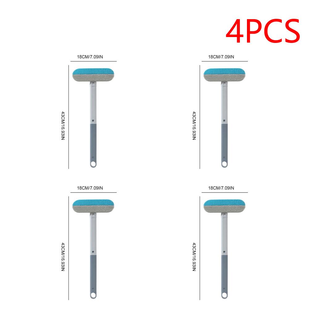 Épousseteur pour poils d'animaux Brosse multifonctionnelle pour enlever les poils d'animaux Manche long Brosse pour poils de chat Vêtements pour chiens Accessoires pour animaux de compagnie