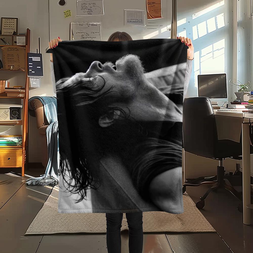1PC THE WALKING DEAD Print Flannel Blanket, High quality Comfortable for All Seasons, Home Decor, Warmth and Comfort, Perfect for Christmas Gifts215