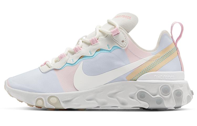 

Nike React Element 55 White Crimson Gold Women s DB5926-011 36