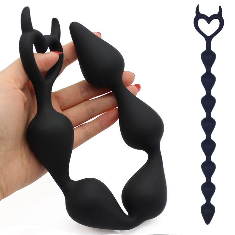 36cm Long Anal Beads Butt Plug Sex Shop Silicone Anal Stimulator Balls Prostate Massager Buttplug Sex Toys for Adults Women
