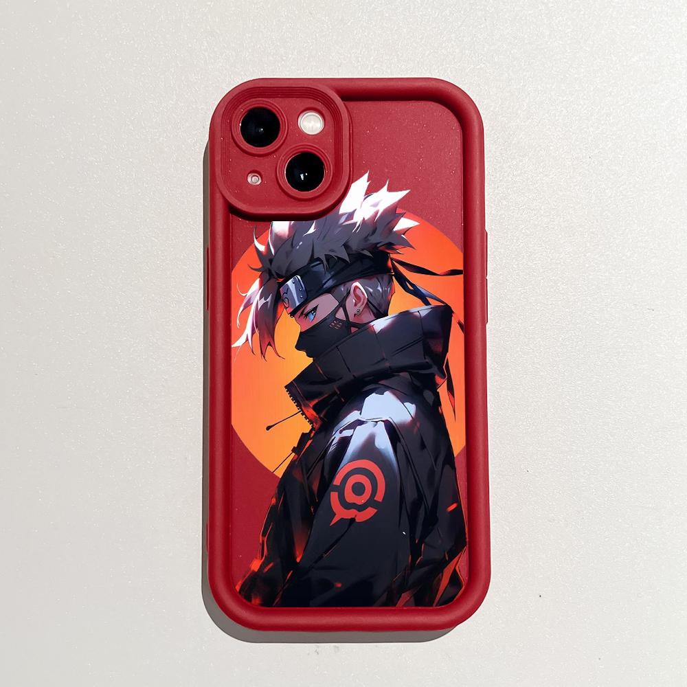 Soft Silicone Square Ladders Cartoon Pattern Full Cover Camera Protection Shockproof Case for iPhone Infinix Tecno Vivo