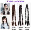 NOELAMOUR Hair Extensions, Wig, Braids, Pigtails, Kids' Hair Extensions (Black)