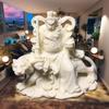 Riding Tiger-Zhao Gongming God of Wealth Statue -Chinese Buddhist Figures Home Room Office Feng Shui God of Wealth Statue