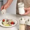 4Pcs Sealed Glass Seasoning Jar Moisture-proof Spice Bottle Multi-purpose Seasoning Box  Restaurant