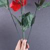 Flowers Poinsettia Bushes Simulation bouquet Xmas Decor Christmas Decoration Christmas Bouquets