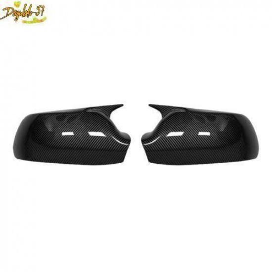 Fit For Mazda 3 Mazda 6 2003-2008 Pair Carbon Fiber Side Rear View Mirror Cover