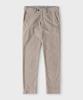 PANICALE Brown Brushed Cotton Regular Fit Pants