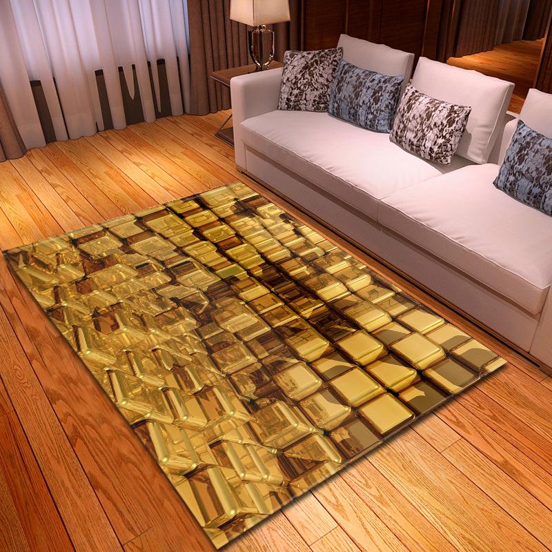 Creative 3D Lego Living Room Carpet Bedroom Dining Room Floor Mat Dimensions