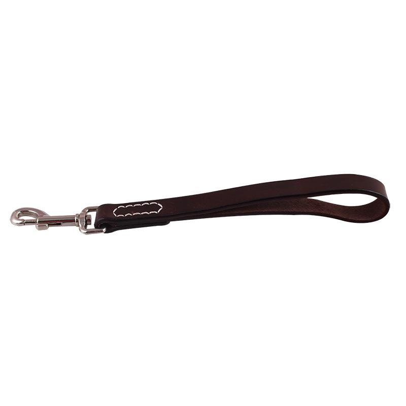 

Genuine Leather Cowhide Dog Leash for Medium/Large Breeds - Retriever, Collie, Bulldog, Husky